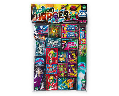 Action Heroes, 340 pièces WECO SUISSE(R)