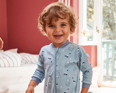 IMPIDIMPI Baby-/Kleinkinder-Schlafoverall, Doppelpkg.