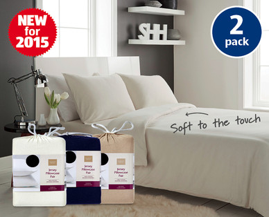 Jersey Pillowcase Pair
