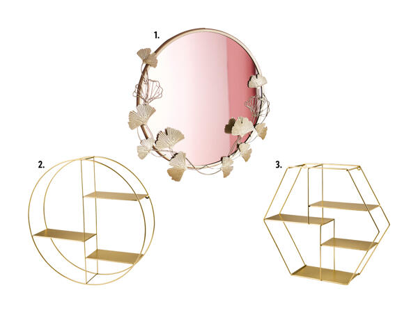 Miroir/étagères