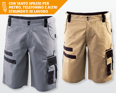 Pantaloncini da lavoro da uomo KING CRAFT FASHION
