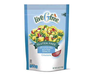 liveGfreeGluten Free Butter Garlic or Seasoned Croutons