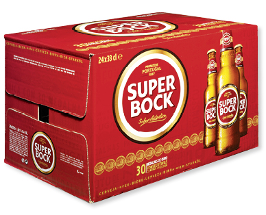 Bière portugaise SUPER BOCK