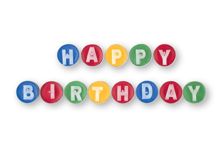 MELINERA(R) Birthday Candles