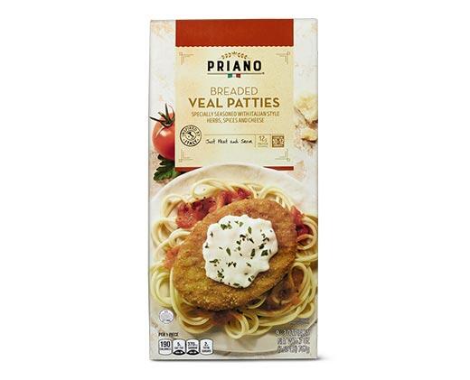 Priano 
 Breaded Veal Patties