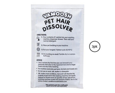 Vamoosh Pet Hair Dissolver 3pk
