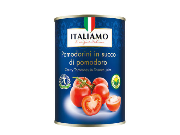 KÖRSBÄRSTOMATER I TOMATJUICE