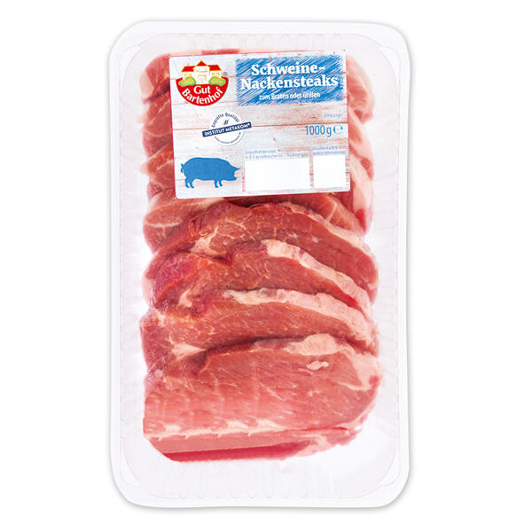 Schweine-Nackensteaks