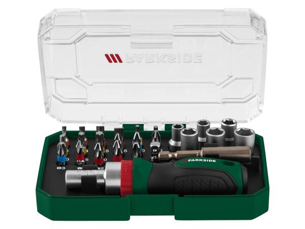 Bit set or ratchet bit & socket set