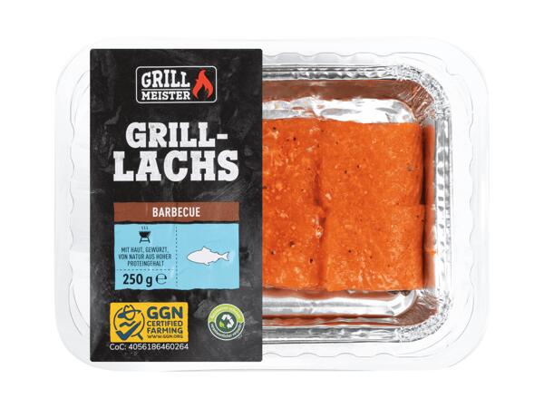 Grilllachs mariniert