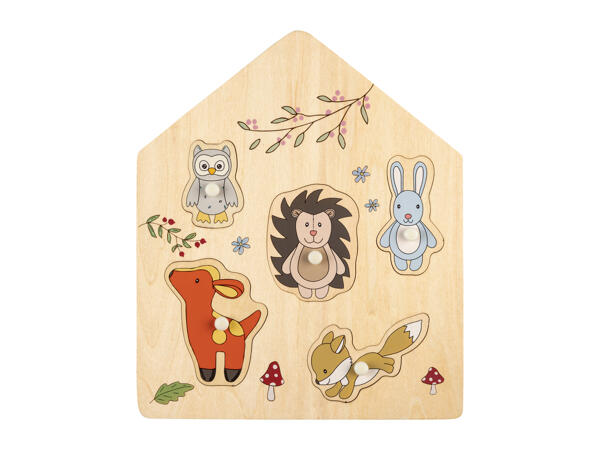 Playtive Wooden Puzzle / Pull Along Toy / Push Toy