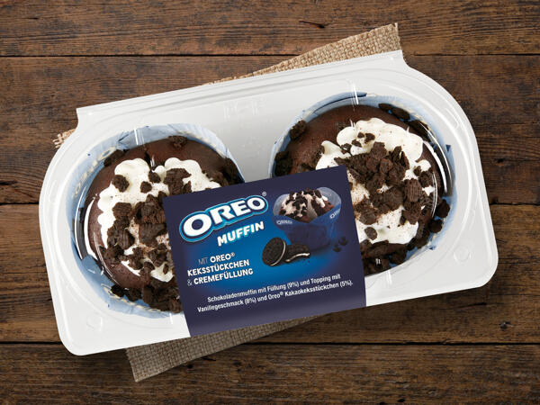 Muffin ripieno Oreo