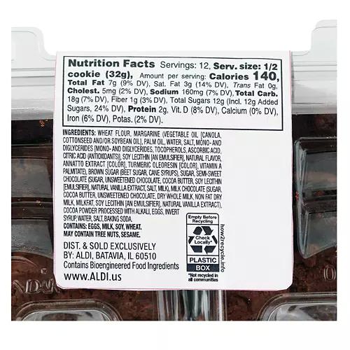 Triple Chocolate Brownie Cookies, 13.5 oz