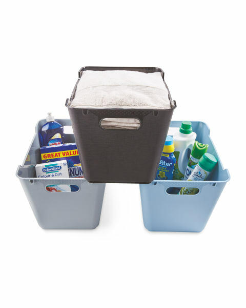 Black Matt Storage Box 20L