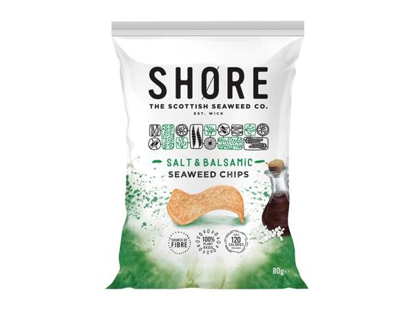 Shore - Balsamic Seaweed Chips 80g