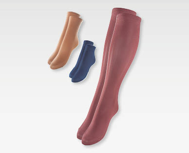 Socquettes/Mi-bas en microfibres SILCADA