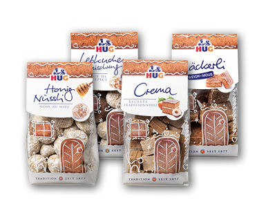 Assortiment de pain d'épices HUG