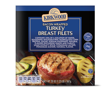 Kirkwood Bacon Wrapped Turkey Breast Filets