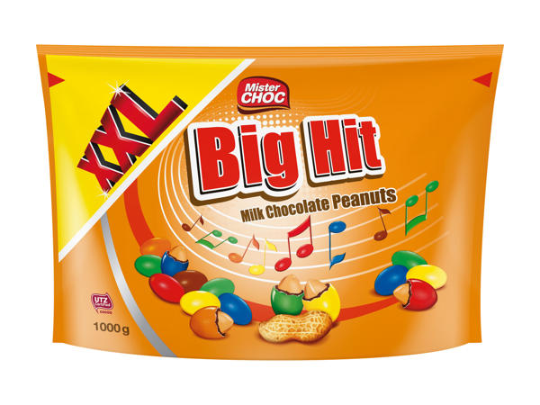 Arachidi ricoperte di cioccolato XXL