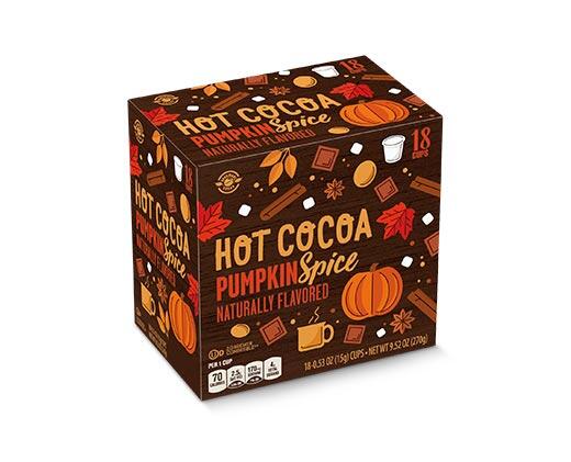 Beaumont 
 Pumpkin Spice Cappuccino or Hot Cocoa Cups