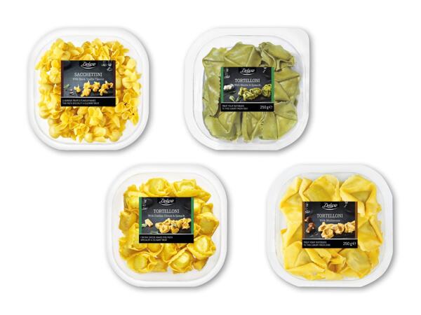 DELUXE Frisk pasta med fyld