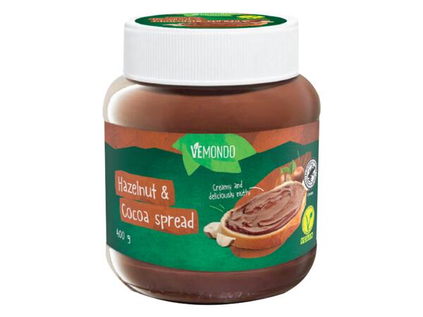 Vegansk hasselnötskräm
