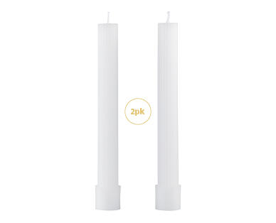 Tall Pillar Candle 2pk