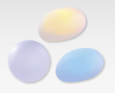 Lampe LED solaire en forme de boule/pierre DYNAMAX