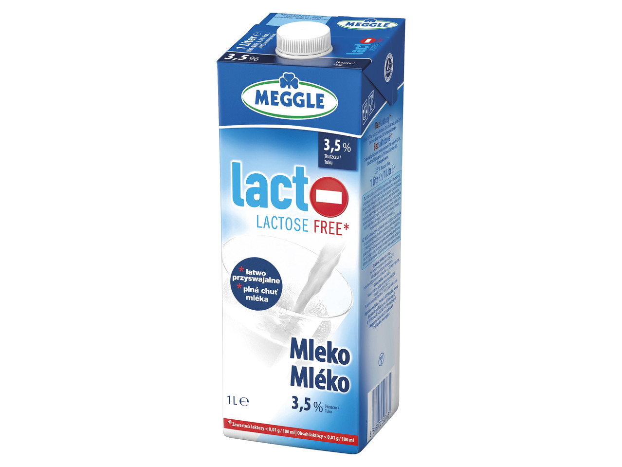 TRVANLIVÉ MLÉKO 3,5% BEZ LAKTÓZY