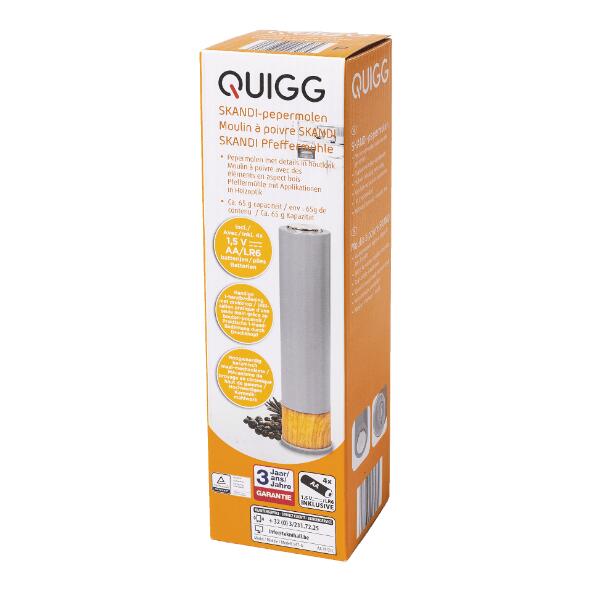 QUIGG(R) Elektrische peper- en zoutmolen