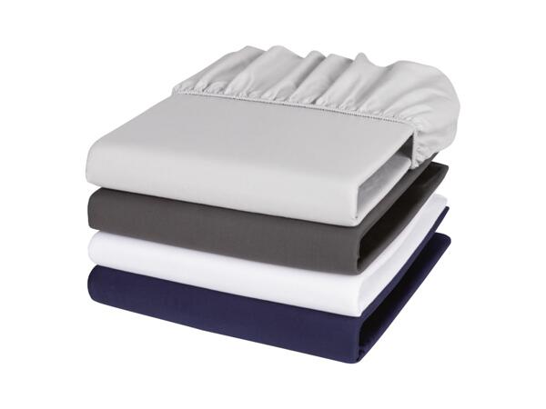 Sateen Fitted Sheet Single Size