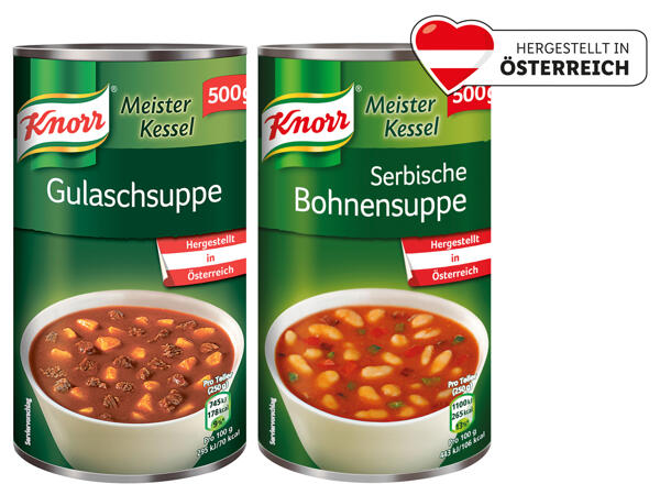 Knorr Meisterkessel-Suppe