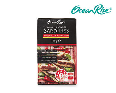 Skinless & Boneless Sardine Fillets 125g