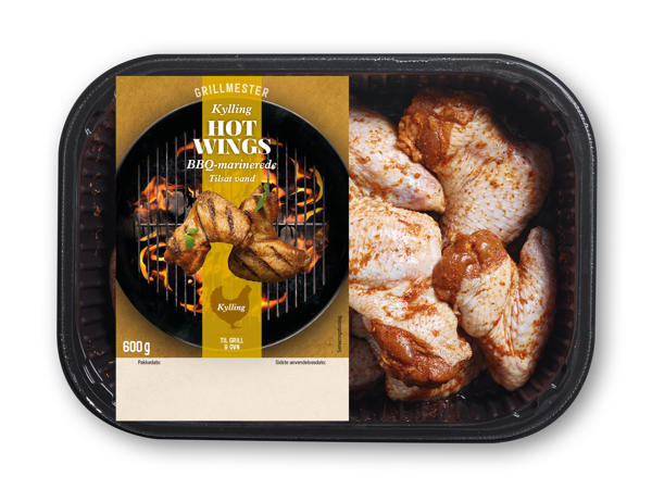 GRILLMESTER Hot wings med marinade