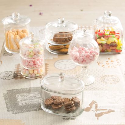 Bonbonnière en verre