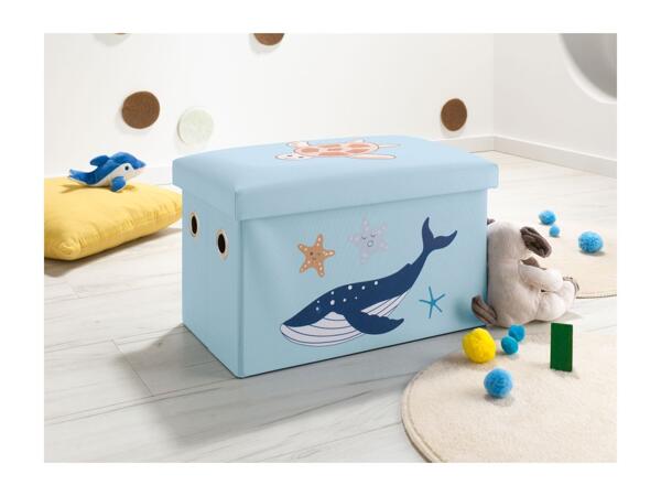 Livarno Home Storage Ottoman - Blue