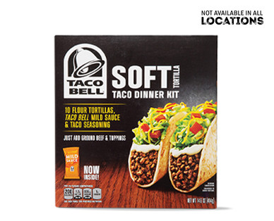 Taco Bell Soft Taco Dinner Kits