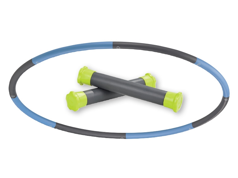 CRIVIT Fitness Stick/Weighted Exercise Hula Hoop