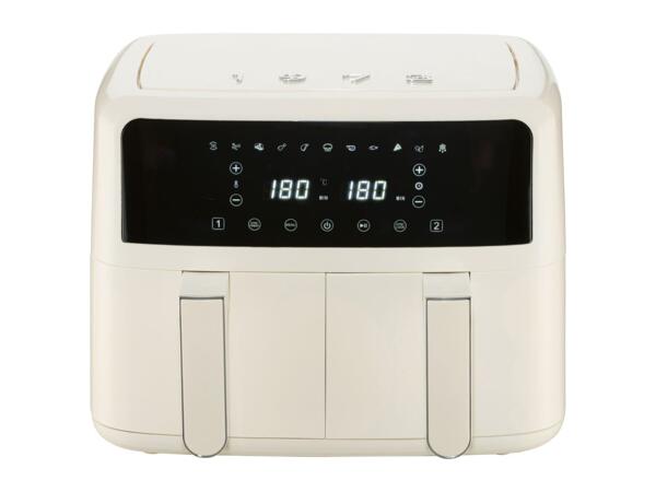 Silvercrest Beige Dual Basket Air Fryer