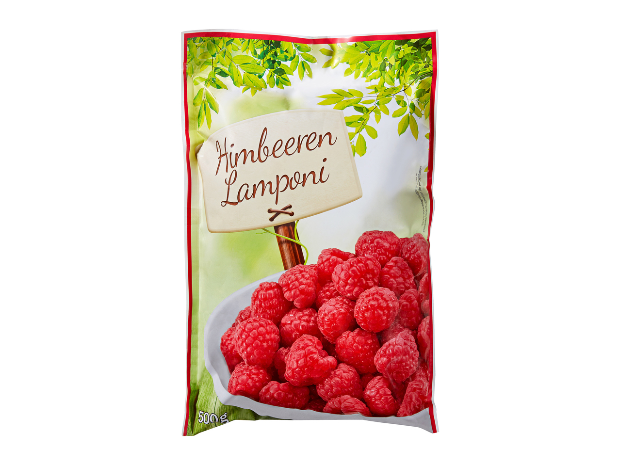 Framboises surgelées