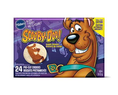 Pillsbury Star Wars or Scooby-Doo Shape Sugar Cookie Dough