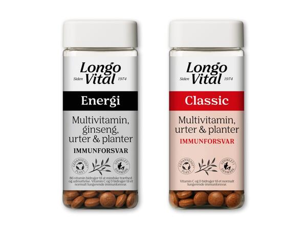 LONGO VITAL Vitaminer