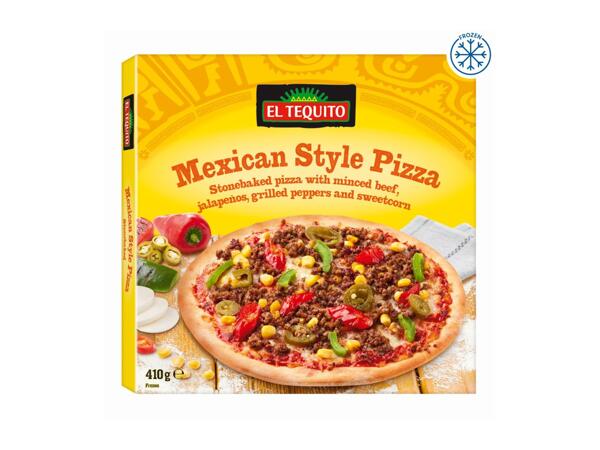 El Tequito Mexican Style Pizza Stonebaked