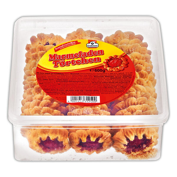 Marmeladen Törtchen / Haferplätzchen