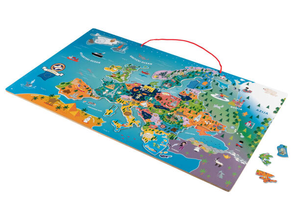 Wooden World / Europe Map Jigsaw