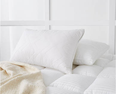 Quilted Cotton Pillow Protector