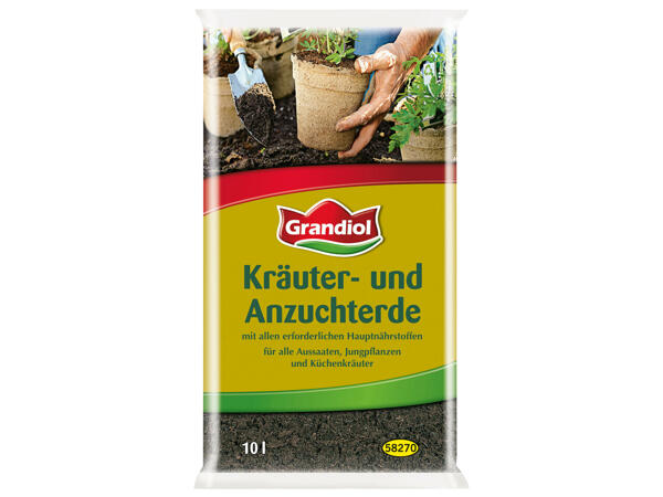 Kräuter- und Anzuchterde