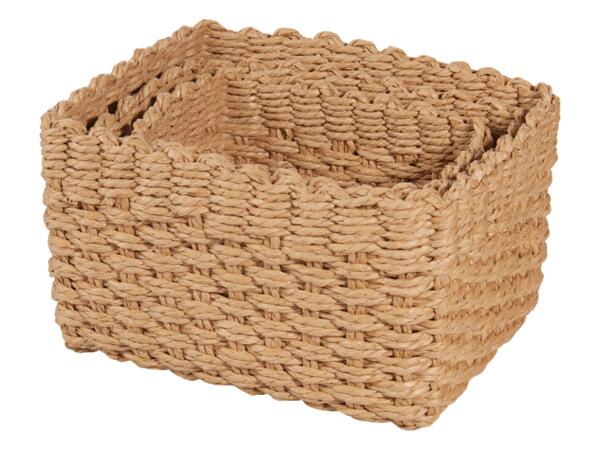 Förvaringskorgar, 3-pack