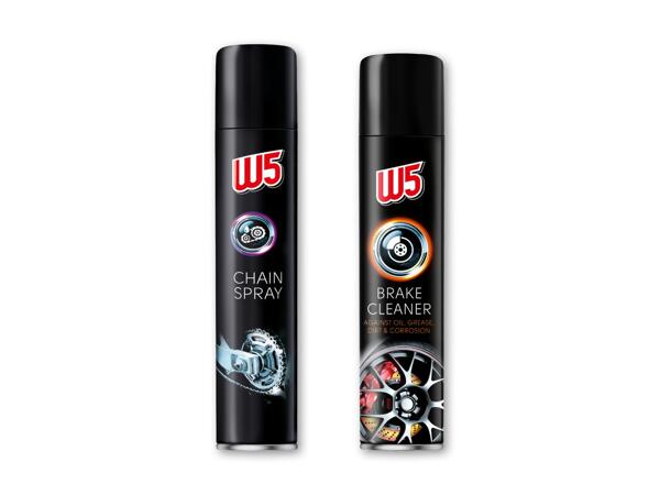 W5 Kædespray eller bremserengøring