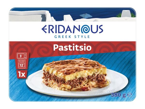 Eridanous Pastitsio - Pasta Dish layered with Meat and Bechamel